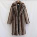 Men's Clothing Men's Fur Coat New Imitation Shearling Suit Collar Long Coat Winter Windproof Warm Windbreaker Large Size_viptrois.com
