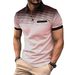 New Summer Men Clothes Short Sleeve Fashion Slim Fit 100% Polyester Polo Shirt Men Business Casual Lapel Golf Polo Shirt_viptrois.com