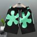 Men's Clothing Summer Beach Pants Men's Casual Running Sports Shorts Men's Shorts Straight Pants_viptrois.com