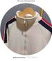 Men's Casual Zip-Up Hoodie Jogger Set Beige Long Sleeve Streetwear Tracksuit Autumn Winter Micro-Elastic Two-Piece Outfit_viptrois.com