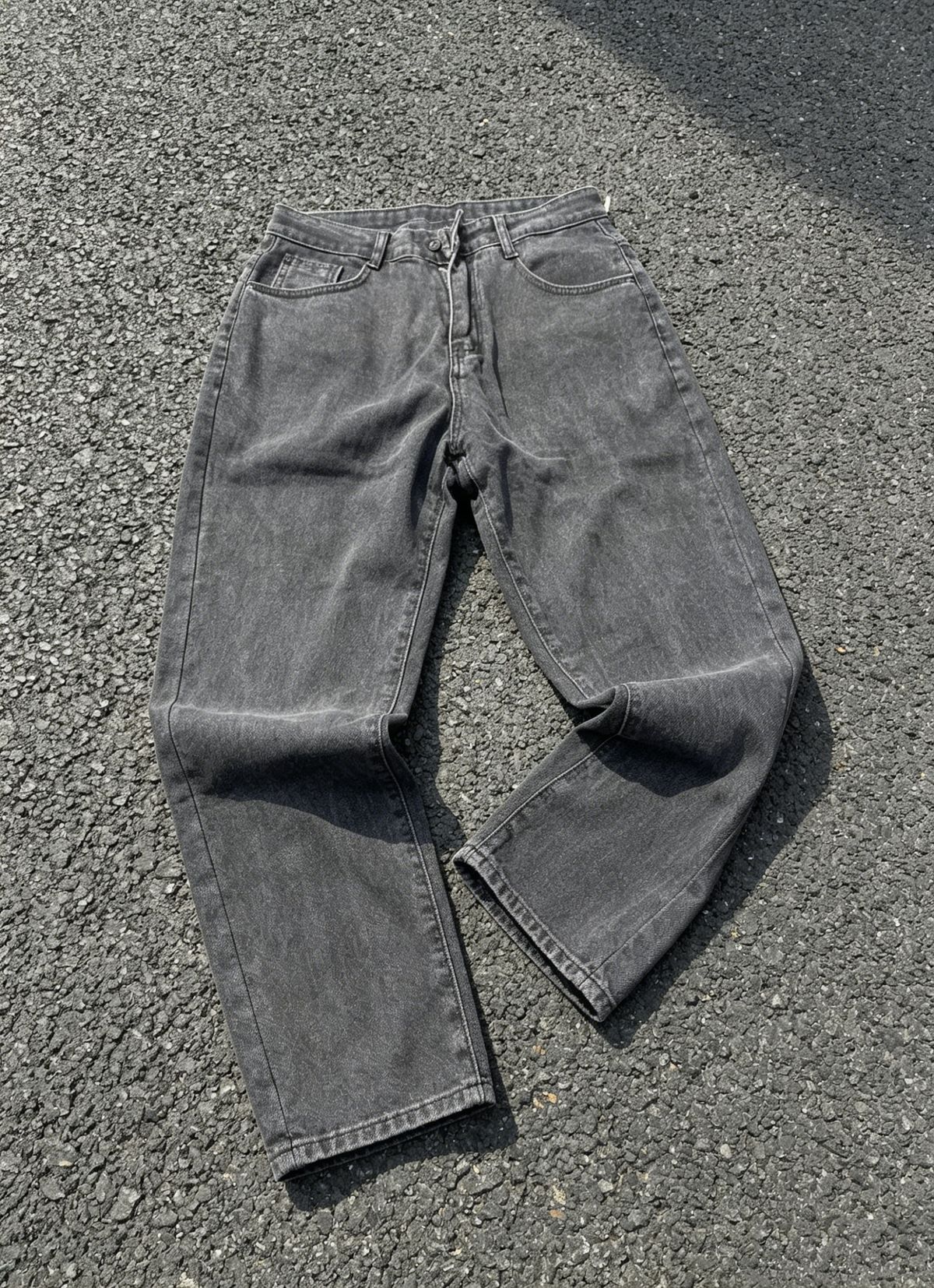 Men's Clothing Spring And Summer Loose Trendy Handsome Gray Slim Thin Casual Skinny Trousers_viptrois.com