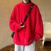 Loom Autumn Thickened Men Korean Version Trendy Loose Japanese Knitted Winter Ins Hong Kong Style Lazy Sweater Coat_viptrois.com