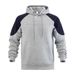 Men's Clothing Autumn And Winter New Trend Loose Large Size Color Matching Shoulder Hooded Sweatshirt Casual Pullover Top Jacket_viptrois.com