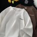 Men's Clothing Waffle Short Sleeved T Shirt Men's Summer Trendy Round Neck Half Sleeved Top Loose Casual Five Point Sleeve T Shirt_viptrois.com