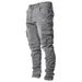 Men's Clothing Hot Selling Denim Jeans Casual Trendy Men's Elastic Multi Bag Leggings Slimming Denim Work Clothes_viptrois.com