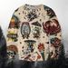 Men's Christmas Graphic Sweatshirt - 3D Digital Print Long Sleeve Casual Pullover For Streetwear & Sports_viptrois.com