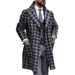 Loom Loom 2020 Cross-Border European And American Winer Mid-Lengh Sui Collar Fashion Prined Men's Coa_viptrois.com