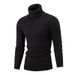 Slim Fit High Neck Pullover Sweater For Men - Stylish & Comfortable Knitwear For Casual & Formal Wear_viptrois.com
