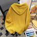 Unisex Vintage Hooded Knit Sweater – Retro Cotton-Blend Pullover With Oversized Fit, Warm & Breathable (Yellow/Brown) M-2xl_viptrois.com