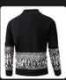"Men's Autumn Knitted Cardigan Sweater - Soft Long Sleeve Loose Fit Casual Pullover For Relaxed Style_viptrois.com