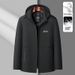 Pure Middle-aged And Elderly Men's Down Jacket Dad Lightweight Winter Clothing Casual Business Coat Windproof Waterproof_viptrois.com