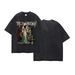 Heavy American Retro Street Loose And Old Men's And Women's Same Short Sleeves_viptrois.com