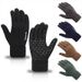 Iwarm Love Men's Women's Knitted Touch Screen For Winter Outdoor Cold Protection And Warmth With Velvet Jacquard Gloves_viptrois.com