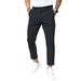 Men's 2024 New Spring And Autumn Men's Double Pleated Line Solid Color Casual Formal Trousers_viptrois.com