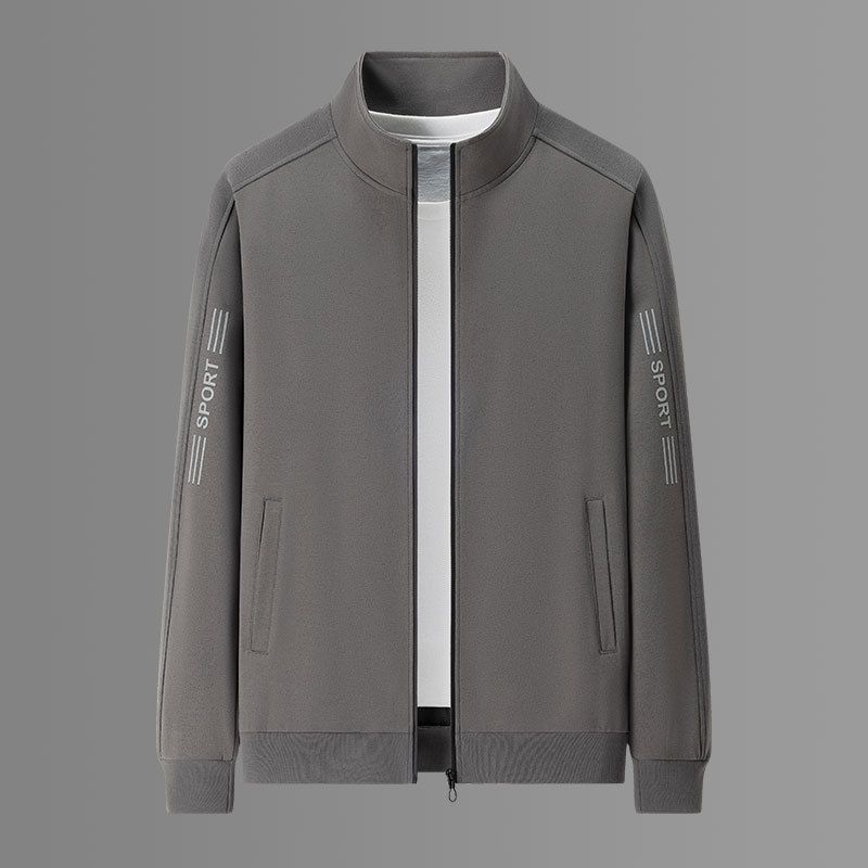 men's clothing 25 years spring and autumn new hooded sport lack jacket outdoor leisure reflect strips laminated top layer cotton men_viptrois.com