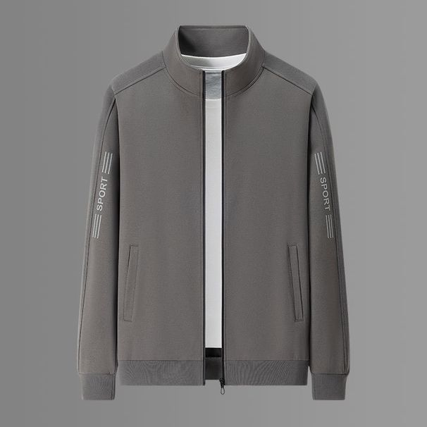 men's clothing 25 years spring and autumn new hooded sport lack jacket outdoor leisure reflect strips laminated top layer cotton men_viptrois.com