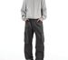Men's Cargo Pants Workwear Vintage Style Loose Fit Straight Leg Multi-Pocket Casual Trousers For Spring Autumn (Green, Gray)_viptrois.com