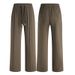 Men's Tailored Trousers – Premium Wool-Like Straight Leg Dress Pants With Minimalist Luxury & Weighted Drape_viptrois.com