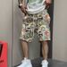 Men's Clothing Summer High End Jacquard Casual Shorts Trendy Loose Versatile Breathable Athletic Five Point Pants For Men And Women_viptrois.com
