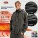 Pure Pure BE Men's 2025 American Style Trendy Black Loose Solid Color Sweatshirt 33 Colors 345g Fleece Lined Hoodie For Men_viptrois.com