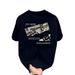 Men's Clothing 2025 Summer New Couple T Shirts Loose Casual Tops For Men_viptrois.com