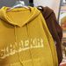 Unisex Vintage Hooded Knit Sweater – Retro Cotton-Blend Pullover With Oversized Fit, Warm & Breathable (Yellow/Brown) M-2xl_viptrois.com