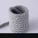 Braided Rope Laces – 8mm Thick Natural Cotton Shoelaces For Boots/Sneakers (5 Colors/4 Lengths)_viptrois.com