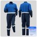 Reflective Work Coverall For Men – Breathable Polyester Mechanic Jumpsuit (S-3XL) – High-Visibility Shipyard & Construction Wear_viptrois.com
