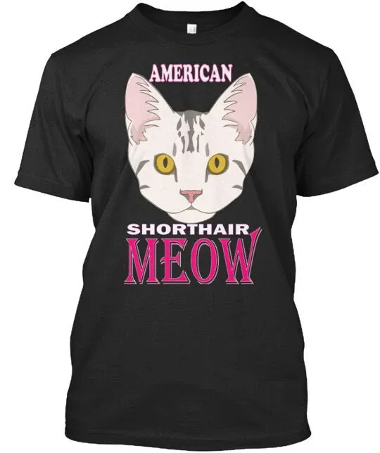 American Shorthair Cat For Sale T-Shirt Mens Womens Tees Top Made In The USA Size S To 5XL_viptrois.com