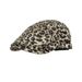 New Leopard Print Beret Forward Women In Spring Summer, Versatile Duckbill Hat For Showing Off Face, Small Casual Duck_viptrois.com