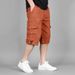 Summer Trend Fashion Casual Versatile Men's Sports Casual Five Quarter Pants_viptrois.com