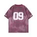 Small Trendy High Street 3D Digital Printing Design Casual Short Sleeved T-shirt For Men And Women, Loose Summer Fashion_viptrois.com
