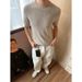 Men's Old Money Style Knit Polo T-Shirt – Summer Relaxed Luxury Short Sleeve Top (Breathable Polyester, Slim Fit, Machine Washable, Black/Beige)_viptrois.com