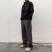 Men's Clothing Autumn And Winter Soft Sticky Patchwork Deconstruction Straight Wide Leg Autumn And Winter Sweatpants_viptrois.com