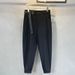 Men's Clothing Summer New Loose Belted Casual Drape Trousers Ice Silk Solid Color Trousers_viptrois.com