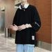 Men's Clothing Three Quarter Sleeve Men's T Shirt Summer Trend Brand Loose Large Size Half Sleeved T Shirt Heavy Short Sleeved Ice Silk Clothes_viptrois.com