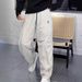 Double-Layer Fleece-Lined Winter Pants – Windproof Thermal Workwear Joggers For Men & Women (Black/Grey/Army Green)_viptrois.com
