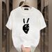 Men's 100% Pure Cotton Short Sleeve T-Shirt Trendy Loose Fit Summer Top Exclusive Best Selling Versatile Simple Design_viptrois.com