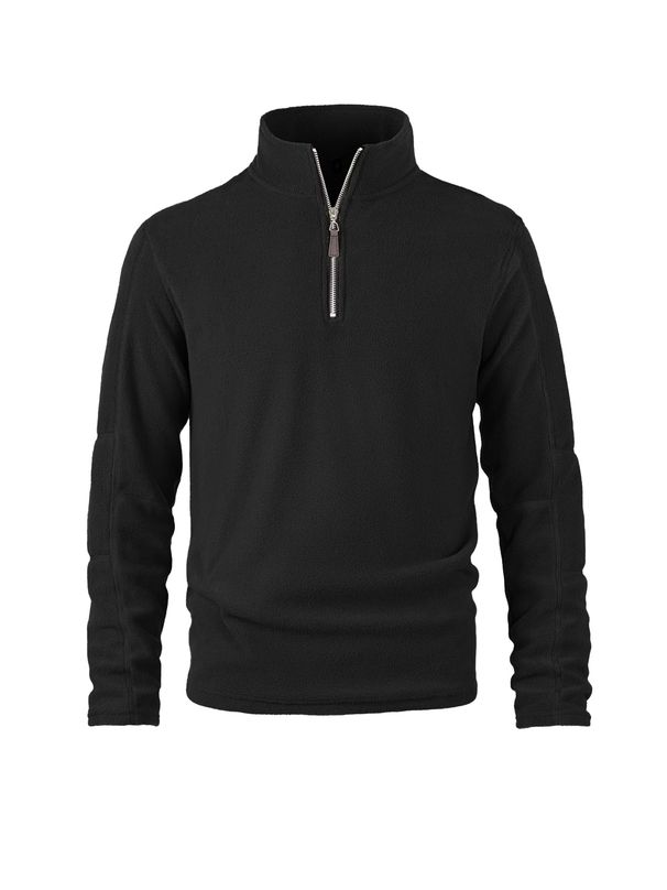 Pulse Cross-Border Men's Fleece Jacket Autumn Winter Lamb Wool Thickened Sweatshirt For Men_viptrois.com