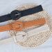 Simple and versatile waistline braided belt decorative jeans free punching belt_viptrois.com