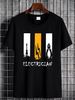 Proud Hvac Tech T-Shirt T-Shirt Slightly Versatile Designer Clothes Homme Breathable Streetwear Soft Graphic Unisex Casual Stretched Summer_viptrois.com