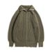 Half High Neck Sweater, Cardigan, Zipper Jacket, Men's Style, Loose And Casual Knit Sweater_viptrois.com