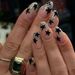 Short Glitter Five-pointed Star Glitter Almond Wearing Manicure Pieces Light Luxury Fashion Manicure Europe and America Foreign Trade ins24 Pieces_viptrois.com