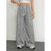 Men's Clothing Trade Hot Girl Trendy Casual Pants Loose Wide Leg Flow Versatile Long Pants_viptrois.com