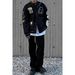 Men's Clothing National Tide Baseball Jacket Men's Spring And Autumn Trend Brand Embroidery Loose Top Jacket Casual Jacket Cotton Jacket Men_viptrois.com