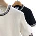 Men's Short Sleeve Knit Polo Shirt Classic Relaxed Fit Casual Breathable Summer Top_viptrois.com