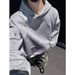 New Long Sleeved Solid Color Hooded Sweatshirt For Men And Women, Stylish And Versatile, Loose Casual Top_viptrois.com