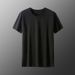Men's Clothing Ice Silk Mesh T Shirt Summer New Men's Spot Loose Sweatshirt Large Size Men's Thin Short Sleeved Top_viptrois.com