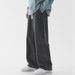 Jeans Autumn Oversized Straight Men's Loose And Trendy Ins Wide Leg Casual Long Pants_viptrois.com