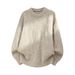 Men's Clothing Knitted Round Neck Sweater Solid Color Base Layer Cable Knit Sweater Casual Round Neck Pullover Soft Comfortable Winter Warm Tops_viptrois.com